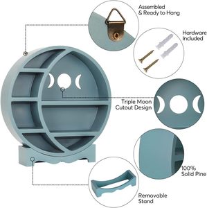 Kristallmondständer mit Halterung für das Home Office Raumdekoration - Product Image 4