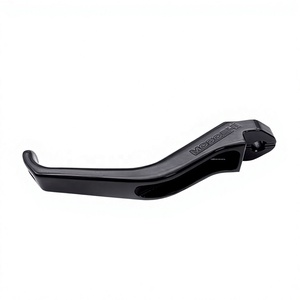 Poignée de commande de guidon de moto noire à deux doigts, type Shorty Clutch Lever, compatible avec Brembo RCS/CC GALESPEED - Product Image 1