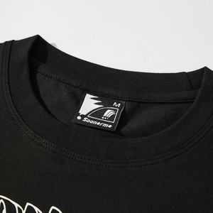 เสื้อยืดมวยสีดำคอกลมสีขาวพิมพ์ลายสกรีนเสื้อยืดมวย - Product Image 4