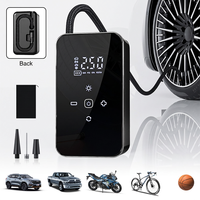 Compresseur d'air numérique portable sans fil pour voiture, vélo et moto