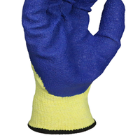 Gants de sécurité MaxiPact en polyester, 10 jauges, 2 fils, revêtement en latex froissé, respirants, durables, antidérapants, certifiés CE