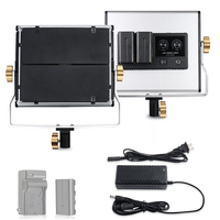 W660 660S Panneau LED de photographie à luminosité élevée et température de couleur réglable, lumière d'appoint vidéo pour appareil photo