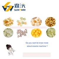 Machines extrudeuses de nourriture pour snacks de maïs soufflé mini pour les petites entreprises / machine à souffler le maïs, très vendues