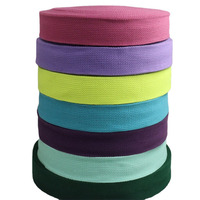 Ruban de sangle en toile de coton polyester de 2mm d'épaisseur pour sac à dos sangle ceinture vêtement tissé bande