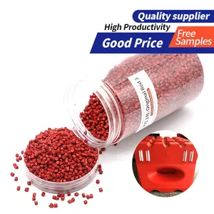 Plastic Masterbatch Red PE Granules Meet Food Grade