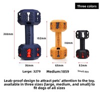 Jouet à mâcher indestructible et durable pour chien, style échecs, avec motif chevalier 3D et surface multi-texturée pour mâcheurs agressifs