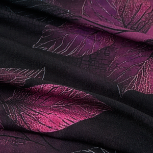 Tissu ITY imprimé numérique personnalisé à toucher doux, extensible, pour vêtements féminins - Product Image 5