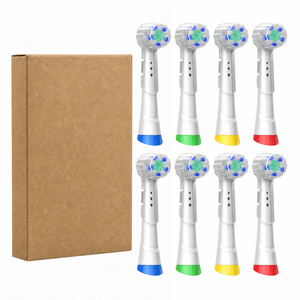 8Pcs <strong>IO</strong> Replacement Brush Heads Compatible with <strong>Oral</strong> <strong>B</strong> <strong>IO</strong> 2/3/4/5/6/<strong>7</strong>/8/9/10 <strong>Series</strong> Electric Toothbrushes - Product Image 1