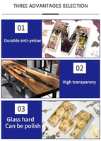 Résine époxy de qualité alimentaire DLD, adhésif bicomposant 2:1, kit complet pour le moulage profond, pour le travail du bois et la construction