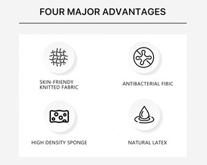 Ensemble de fauteuils de loisirs modulaires contemporains en tissu, avec repose-pieds, en mousse haute densité, confortables, durables et compressibles, pour appartement et hôtel - Product Image 5