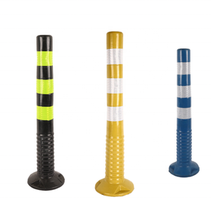 Bollard di Segnalazione Riflettente in PU Impermeabile IP68, Senza Necessità di Elettricità, per Sicurezza Stradale e Costruzioni - Product Image 4