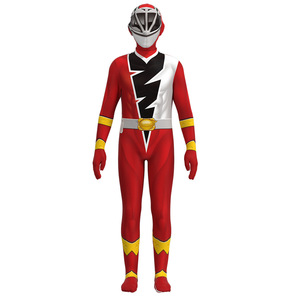 Costume da Supereroe di Halloween, Tuta da Cavaliere Drago, Costume Cosplay <span class=keywords><strong>Power</strong></span> Morpher Samurai Sentai Shinkenger - Product Image 6