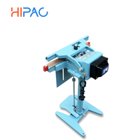 Machine de scellage thermique verticale semi-automatique à pédale HIPAC PFS-F350 pour cadres en aluminium, robuste et électrique