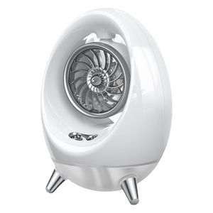 Ventilateur de bureau USB mini double pulvérisation, rafraîchisseur d'air portable, humidificateur, en ABS, pour vente en gros transfrontalière, nouveau modèle - Product Image 4