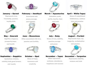 Bague de fiançailles personnalisée en or massif 10K/14K avec diamant de laboratoire taille ovale et pierre de naissance VS, pour unisexe, idéale pour les fêtes, luxe, opale d'octobre - Product Image 3