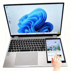 Ultrabook de Doble Pantalla al Mejor <span class=keywords><strong>Precio</strong></span>, 15.6\" + 7\" Pantalla Táctil, Función de Reconocimiento Facial con <span class=keywords><strong>ID</strong></span> Facial, Portátil de Aluminio N95 - Product Image 3