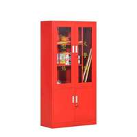 Casiers de pompiers, équipement de lutte contre l'incendie, armoire pour enrouleur de tuyau d'incendie, boîte à tuyau d'incendie, laiton rouge, capacité de 300 kg