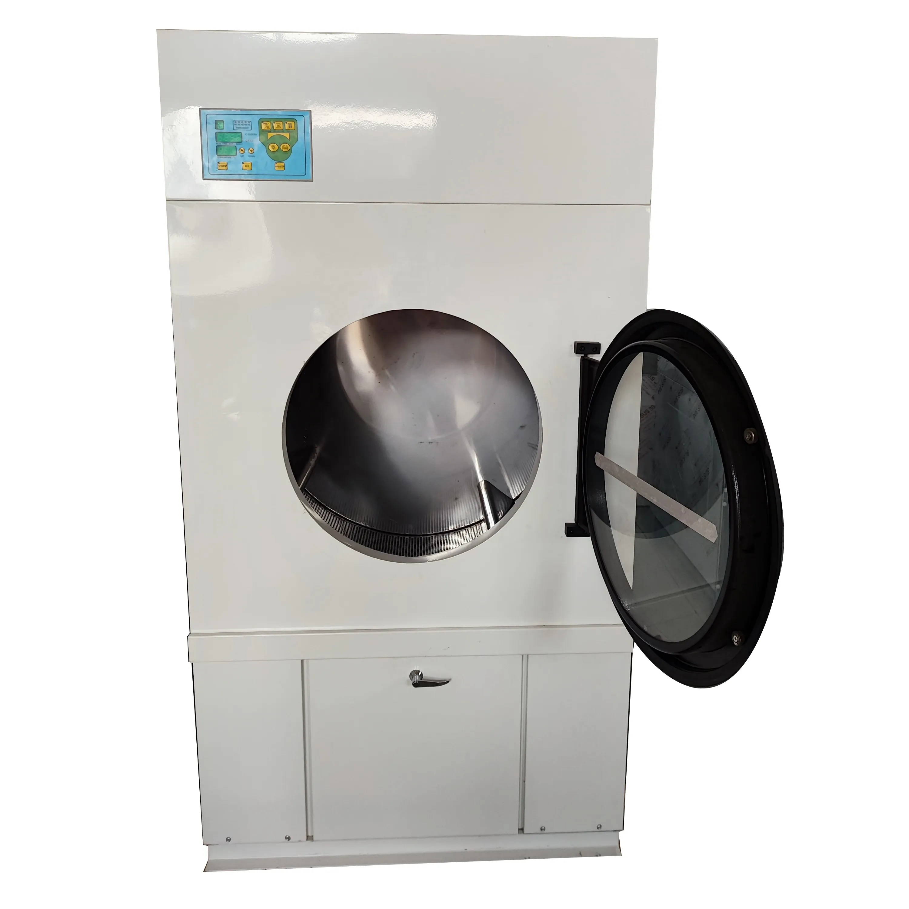 Ad alte prestazioni commerciale Hotel ospedale industriale lavatrice in acciaio inox elettrico automatico 100kg per stirare asciugatrice