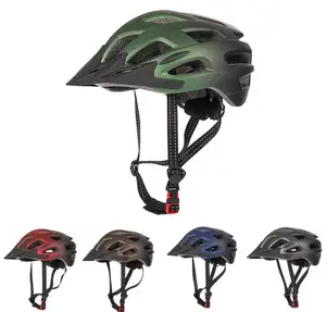 2022 Factory wholesale PC inmoild spider mtb helmet for adults bicycle moon mountain half-face hard mtb helmet