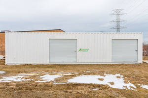 Porte en acier galvanisé pour conteneurs <span class=keywords><strong>d</strong></span>'expédition et unités de self-stockage avec conception rentable - Product Image 2