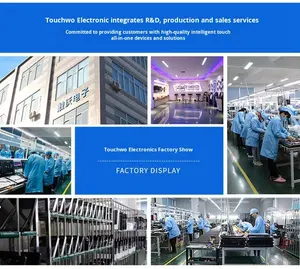 PC tactile tout-en-un Touchwo 32/43 pouces, écran LCD capacitif Android - Panneau tactile haute sensibilité, nouveau USB, série DVI - Product Image 6