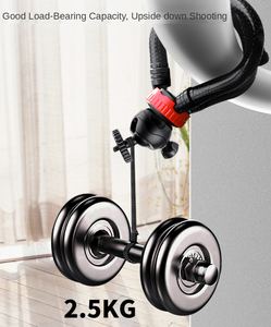 Takenoken Selfie Stick treppiede di polpo flessibile con testa a sfera girevole staccabile montare gambe elastiche attorcigliate per cellulare Go Pro