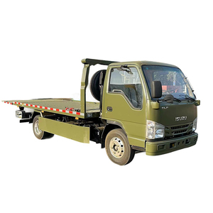 Nouveau camion de remorquage manuel ISUZU Diesel 100P avec élévateur de roues, capacité de 2 à 8 tonnes, remorquage arrière, fabriqué en Chine, bonne qualité - Product Image 1