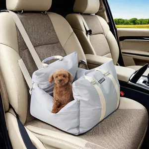 Лидер продаж 2022, большое переносное дышащее автомобильное сиденье для собак с защитой от падения, автомобильное сиденье для собак для путешествий