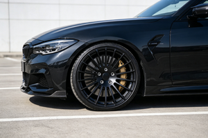 Jantes forgées monobloc HZH personnalisées 5x112 5x120 à rayons multiples en alliage noir pour Audi A4 A5 A6 S4 S5 <span class=keywords><strong>BMW</strong></span> Série 3 Série 5 F30 G20 G30 - Product Image 2