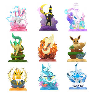 Caja Sorpresa Original de Anime Pokémon Funism Adventure Eevee Family Suit, Figura de Acción Flareon Espeon Sylveon, Colección de Juguetes, Regalo - Product Image 3