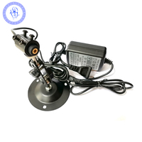 Module Laser à points verts, 3 pièces, 532nm, 100mW, 5V, focalisable avec adaptateur AC