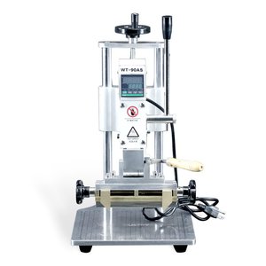 Full Automatic Hot Stamping Machine Digital Gold Silver Brass Foil Letters Stamper Laser Custom Logo Leather Embossing Machine - Product Image 1