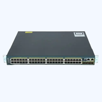 Interruptor CISCOS 2960S 48 GigE PoE 370W, 4 bases LAN SFP, original, nuevo o usado, 1 unidad, 1 unidad, 1 unidad, 1 unidad, 2 unidades