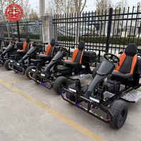 Go Kart Eléctrico Todoterreno Grande, Batería de 72V, Resistente, para Adultos, Negocio de Alquiler en Parques de Atracciones, Todo Terreno