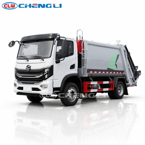 รถบรรทุกอัดขยะไฟฟ้าตงเฟิง 4x2 8CBM รถเก็บขยะแบบยกท้าย สำหรับงานสุขาภิบาลเทศบาล - Product Image 2