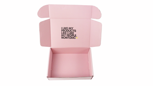 Giá Rẻ <span class=keywords><strong>Custom</strong></span> Logo In Giấy Sóng Mailer Hộp - Product Image 2