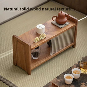 <span class=keywords><strong>Étagère</strong></span> <span class=keywords><strong>à</strong></span> thé en noyer massif, organisateur multi-niveaux pour tasses <span class=keywords><strong>à</strong></span> café, support <span class=keywords><strong>de</strong></span> rangement <span class=keywords><strong>de</strong></span> comptoir <span class=keywords><strong>de</strong></span> <span class=keywords><strong>cuisine</strong></span>, porte-épices et porte-thé <span class=keywords><strong>de</strong></span> <span class=keywords><strong>cuisine</strong></span> - Product Image 3