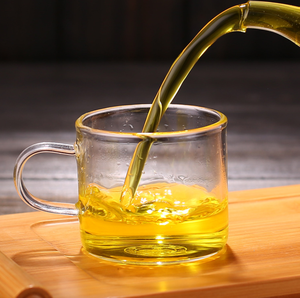 Commercio all'ingrosso di Piccola tazza da tè di vetro <span class=keywords><strong>set</strong></span> <span class=keywords><strong>6</strong></span> pezzi di famiglia semplice trasparente addensato master tazze resistente al calore ad alta temperatura - Product Image 2