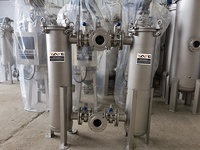 Machine de filtre à eau pour traitement sanitaire, Double sac de traitement, prix d'usine,