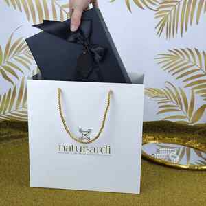 High Quality Handle Paper <b>Bag</b> Customized Logo Eco-Friendly Recyclable Luxury Handle Reusable Shopping Paper <b>Bags</b> for Packaging - Product Image 2