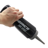 Bouteille d'eau de hockey Underice 34oz à compression pour joueurs, avec matériau flexible, compression facile, valve à haut débit, bouteille de hockey