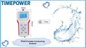 Analyseur de conductivité électrolytique multi-plage <span class=keywords><strong>TP220</strong></span>, conversion automatique de plage pour l'utilisation en engrais chimiques et en métallurgie - Product Image 2