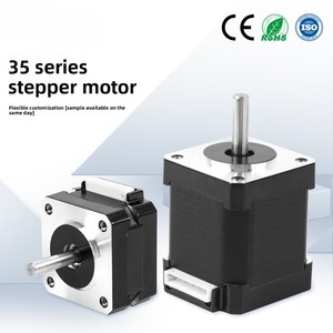 Motor paso <span class=keywords><strong>a</strong></span> paso NEMA 14 bipolar híbrido de 4 hilos y 24 V, mini motor paso <span class=keywords><strong>a</strong></span> paso para extrusor de impresora 3D - Product Image 2