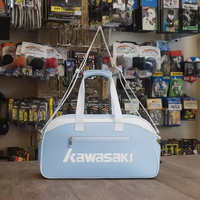 Kawasaki K1G00-B8131 personnalisable sac à dos de sport décontracté ensemble complet pour Badminton raquette de Tennis cornichon balle pagaie sac voyage