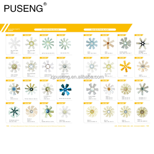 1-13660-140-0เหมาะสำหรับเครื่องยนต์ <span class=keywords><strong>HITACHI</strong></span> EX200-1-2-3 SH200-1/2/3 6BD1ใบมีดระบายความร้อนของพัดลม - Product Image 6