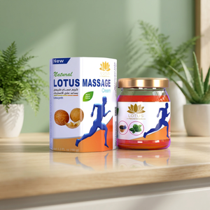 ครีมนวดสมุนไพรธรรมชาติโคลอซินธ์ บรรจุขวด 150 กรัม สำหรับผ่อนคลายร่างกาย-โลตัส ยูนิเซ็กซ์ อียิปต์ บรรเทาอาการเมื่อยล้าและให้ความสดชื่น - Product Image 3