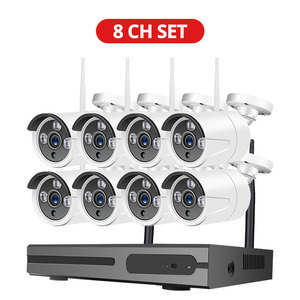Hot Bán <span class=keywords><strong>8CH</strong></span> 720P Ngoài Trời Giám Sát <span class=keywords><strong>Home</strong></span> An Ninh Không Dây Camera Hệ Thống WIFI Nvr Kit - Product Image 2