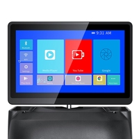 Système audio karaoké OEM haute puissance avec haut-parleur 80W 8 pouces sans fil, écran tactile LED 11,6 pouces, TV audio