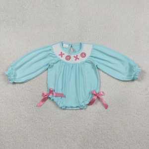 Conjunto de Ropa Infantil GSPO2116 RTS Little Active Girl con Estampado de Ganado, Estilo Occidental, Manga Larga, Venta al por Mayor - Product Image 4