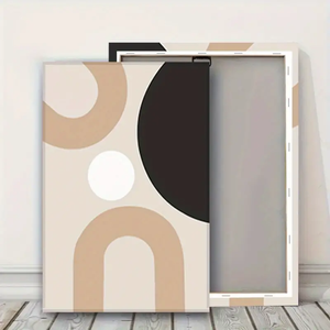 Dipinto minimalista di tela di linea astratta di arte della <span class=keywords><strong>parete</strong></span> moderna poster e stampe geometriche nordiche decorazione della <span class=keywords><strong>parete</strong></span> per la decorazione del <span class=keywords><strong>soggiorno</strong></span> - Product Image 4